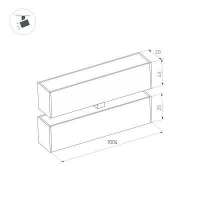 Светильник MAG-FLAT-FOLD-25-S1004-30W Day4000 034243