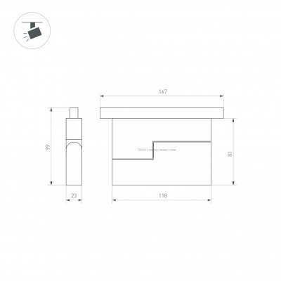 Светильник MAG-ORIENT-FLAT-FOLD-S195-6W Day4000 034658(1)