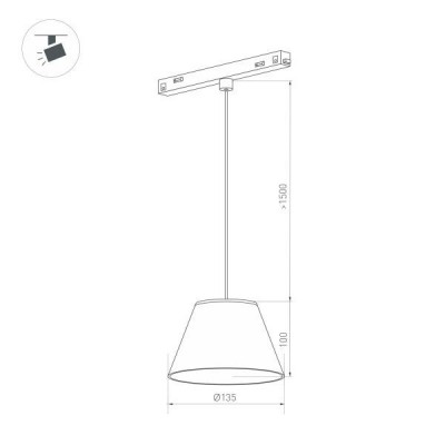 Светильник MAG-ORIENT-OLLAS-HANG-5W Warm3000 037371