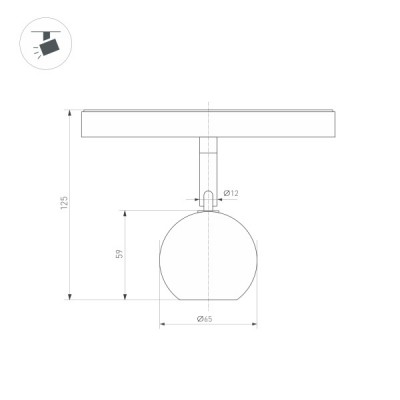 Светильник MAG-ORIENT-ORB-R60-10W Day4000 035758