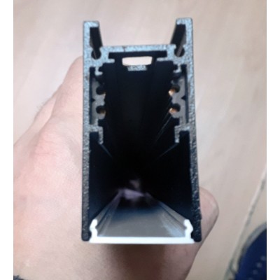 Низковольтный шинопровод 1м токопровод и заглушки в комплекте Novotech Flum 135090