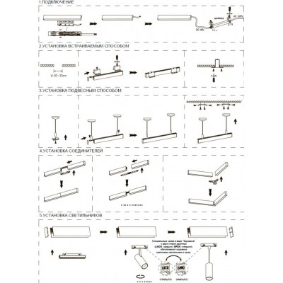 Заглушка торцевая 2шт Novotech Flum 135094