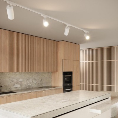 Однофазный двужильный светодиодный трековый светильник Novotech 359148 SELENE 4000К 1440Лм CRI90+ 45° 15Вт