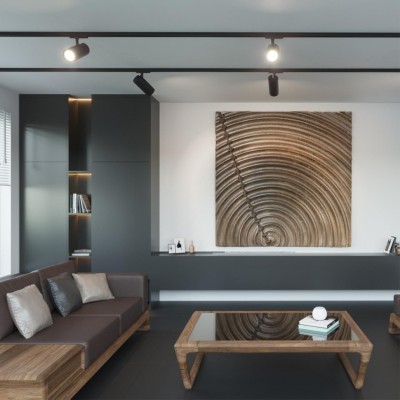 Однофазный двужильный светодиодный трековый светильник Novotech 359157 SELENE 3000К 2300Лм CRI90+ 45° 24Вт