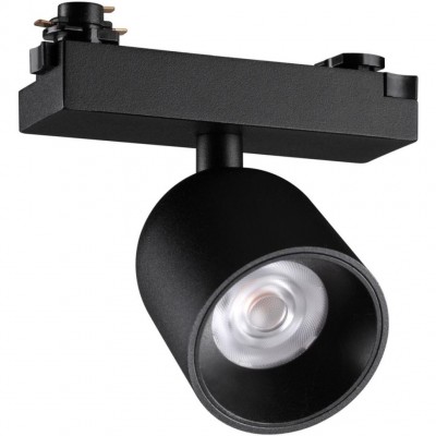 359808 Черный светодиодный однофазный трехжильный трековый светильник 10Вт 882Лм 4000К 32° CRI≥90 180-265V IP20 Novotech SOLETTE 359808 Черный светодиодный однофазный трехжильный трековый светильник 10Вт 882Лм 4000К 32° CRI≥90 180-265V IP20 Novotech SOLETTE