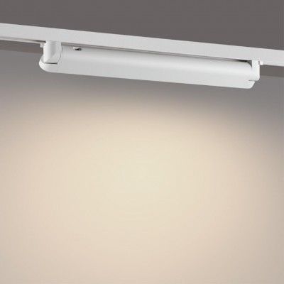 Novotech ITER 359798 Белый линейный поворотный однофазный трехжильный трековый светильник 46см, с CCT переключением цветовой температуры LED 24Вт 2032Лм 1 Novotech ITER 359798 Белый линейный поворотный однофазный трехжильный трековый светильник 46см, с CCT переключением цветовой температуры LED 24Вт 2032Лм 1