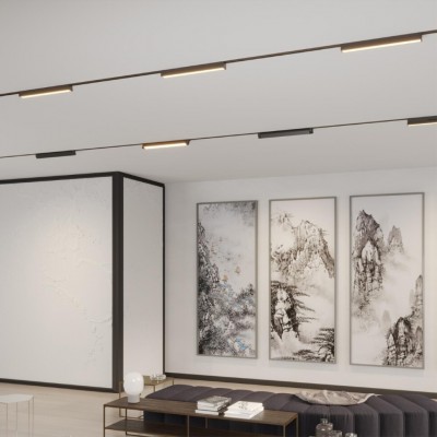 Novotech ITER 359792 Черный однофазный двухжильный трековый светильник длиной 46см, поворотный плафон, с CCT переключением цветовой температуры LED 24В Novotech ITER 359792 Черный однофазный двухжильный трековый светильник длиной 46см, поворотный плафон, с CCT переключением цветовой температуры LED 24В