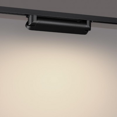 Novotech ITER 359792 Черный однофазный двухжильный трековый светильник длиной 46см, поворотный плафон, с CCT переключением цветовой температуры LED 24В Novotech ITER 359792 Черный однофазный двухжильный трековый светильник длиной 46см, поворотный плафон, с CCT переключением цветовой температуры LED 24В