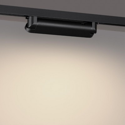 Novotech ITER 359796 Черный линейный поворотный однофазный трехжильный трековый светильник 46см, с CCT переключением цветовой температуры LED 24Вт 2032Лм Novotech ITER 359796 Черный линейный поворотный однофазный трехжильный трековый светильник 46см, с CCT переключением цветовой температуры LED 24Вт 2032Лм