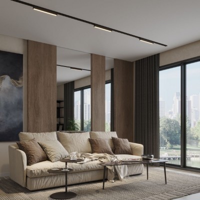 Novotech ITER 359784 Черный линейный однофазный двухжильный трековый светильник, 40см, с CCT переключением цветовой температуры, LED 24Вт 1294Лм CRI≥90 108° 270 Novotech ITER 359784 Черный линейный однофазный двухжильный трековый светильник, 40см, с CCT переключением цветовой температуры, LED 24Вт 1294Лм CRI≥90 108° 270