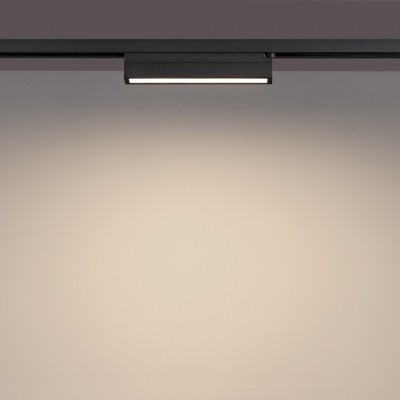 Novotech ITER 359783 Черный линейный однофазный двухжильный трековый светильник, 20см, с CCT переключением цветовой температуры, LED 12Вт 697Лм CRI≥90 108° 2700 Novotech ITER 359783 Черный линейный однофазный двухжильный трековый светильник, 20см, с CCT переключением цветовой температуры, LED 12Вт 697Лм CRI≥90 108° 2700