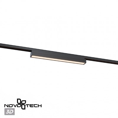 Novotech ITER 359788 Черный линейный однофазный трехжильный трековый светильник, 40см, с CCT переключением цветовой температуры, LED 24Вт 1294Лм CRI≥90 108° 270 Novotech ITER 359788 Черный линейный однофазный трехжильный трековый светильник, 40см, с CCT переключением цветовой температуры, LED 24Вт 1294Лм CRI≥90 108° 270