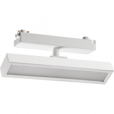 Novotech STRATUS 359774 Белый однофазный двужильный трековый светодиодный светильник, линейный 20см, поворотный, CCT перекл. цветовой температуры, LED 12В