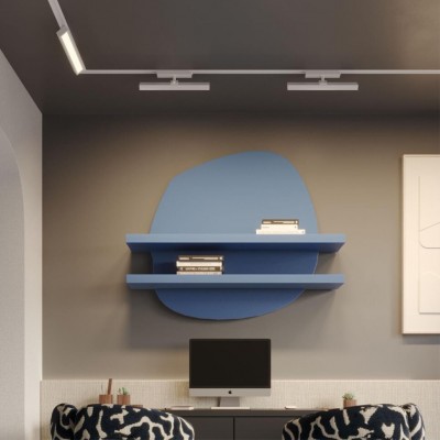 Novotech STRATUS 359775 Белый однофазный двужильный трековый светодиодный светильник, линейный 30см, поворотный, CCT перекл. цветовой температуры, LED 18В