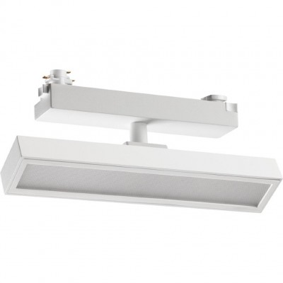 Novotech STRATUS 359780 Белый однофазный трехжильный трековый светодиодный светильник, линейный 20см, поворотный, CCT перекл. цветовой температуры, LED 12