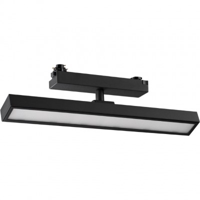 Novotech STRATUS 359778 Черный однофазный трехжильный трековый светодиодный светильник, линейный 30см, поворотный, CCT перекл. цветовой температуры, LED 
