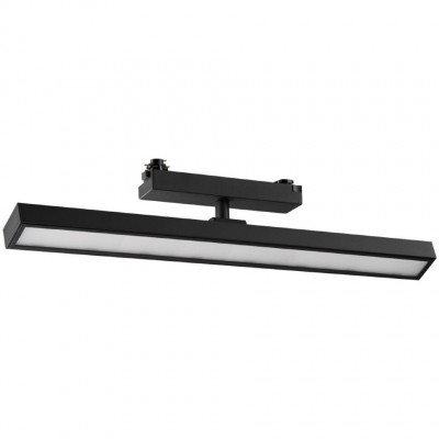 Novotech STRATUS 359779 Черный однофазный трехжильный трековый светодиодный светильник, линейный 40см, поворотный, CCT перекл. цветовой температуры, LED 