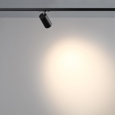 Novotech SELENE 359909 Трековый однофазный двухжильный LED-светильник в стиле минимализм, 15Вт, 722Лм, 3000К, угол 36°, CRI90, UGR19, 220В, IP20, черный алюминий, поворо Novotech SELENE 359909 Трековый однофазный двухжильный LED-светильник в стиле минимализм, 15Вт, 722Лм, 3000К, угол 36°, CRI90, UGR19, 220В, IP20, черный алюминий, поворо