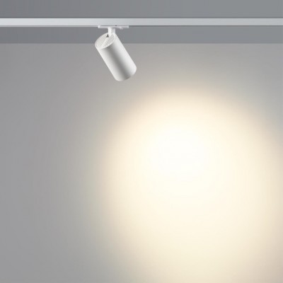 Novotech SELENE 359920 Современный трековый поворотный LED-светильник-спот направленного света для однофазной трехжильной системы EXPERT, 20Вт, 1264Лм, 3000К,