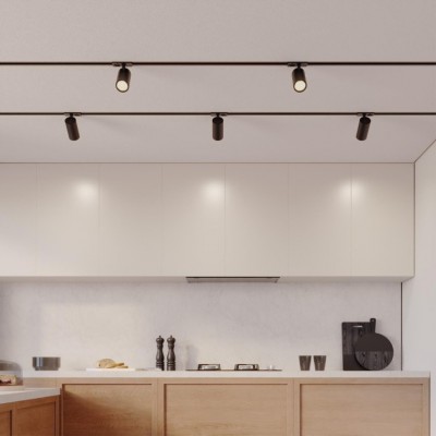 Novotech SELENE 359913 Современный трековый поворотный LED-светильник-спот направленного света для однофазной трехжильной системы EXPERT, 15Вт, 722Лм, 3000К, 