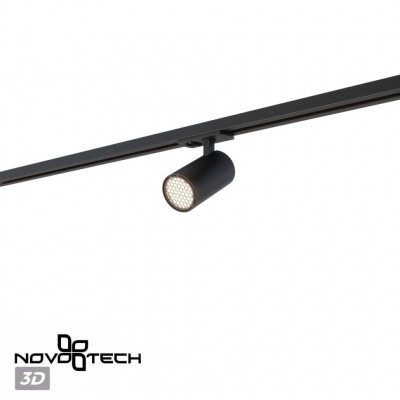 Novotech SELENE 359911 Трековый однофазный двухжильный LED-светильник минимализм, 15Вт, 842Лм, 4000К, угол 36°, CRI90, UGR19, 220В, IP20, черный алюминий, поворот 355°/90°, Novotech SELENE 359911 Трековый однофазный двухжильный LED-светильник минимализм, 15Вт, 842Лм, 4000К, угол 36°, CRI90, UGR19, 220В, IP20, черный алюминий, поворот 355°/90°,