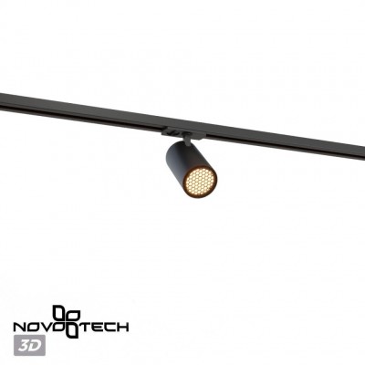 Novotech SELENE 359919 Современный трековый поворотный LED-светильник-спот направленного света для однофазной двухжильной системы BASE, 20Вт, 1400Лм, 4000К, Novotech SELENE 359919 Современный трековый поворотный LED-светильник-спот направленного света для однофазной двухжильной системы BASE, 20Вт, 1400Лм, 4000К,