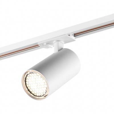 Novotech SELENE 359918 Современный трековый поворотный LED-светильник-спот направленного света для однофазной двухжильной системы BASE, 20Вт, 1400Лм, 4000К, 