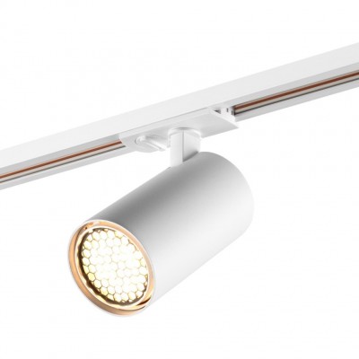 Novotech SELENE 359916 Современный трековый поворотный LED-светильник-спот направленного света для однофазной двухжильной системы BASE, 20Вт, 1264Лм, 3000К, 