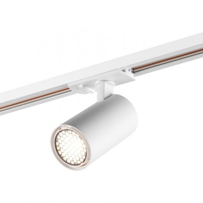 Novotech SELENE 359910 Современный трековый поворотный LED-светильник-спот направленного света для однофазной двухжильной системы BASE, 15Вт, 842Лм, 4000К, у