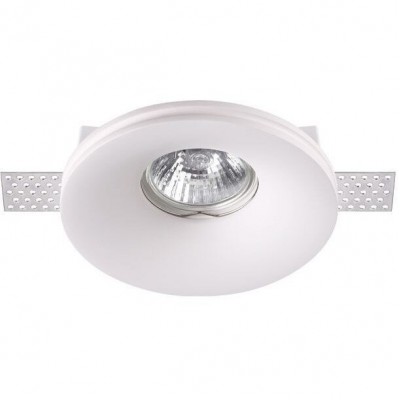 Гипсовый светильник под покраску Novotech 370483 YESO под лампу 1xGU10 50W
