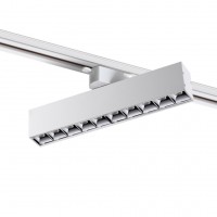 Светильник трековый однофазный трехжильный светодиодный Novotech Iter 358858