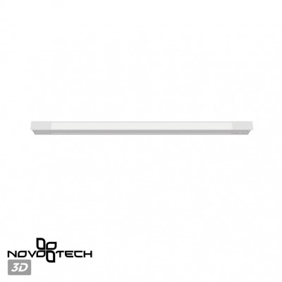 359430 Специальный тонкий линейный светильник для SLIM серии Novotech FLUM CRI90+ 10W 4000K 390Лм