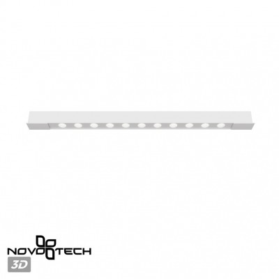 359432 Специальный тонкий линейный светильник для SLIM серии Novotech FLUM CRI90+ 12W 4000K 580Лм