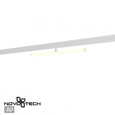 359447 Трековый светодиодный TUYA SMART светильник Novotech Flum CRI90+ 3000-6000К 960Лм 120° 12W Bluetooth Wi-Fi Алиса