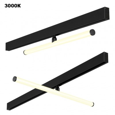 359448 Трековый светодиодный TUYA SMART светильник Novotech Flum CRI90+ 3000-6000К 960Лм 120° 12W Bluetooth Wi-Fi Алиса