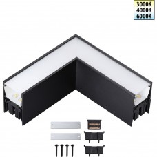 Светильник соединитель Novotech OVER «L» с переключ. цв. температуры IP20 LED Ra90 Lm560 8W 220-240V 3000К\4000К\6000К FATTO 359609