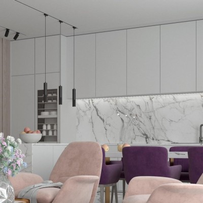 Трехфазный трековый светодиодный cветильник Novotech MAIS LED 358498