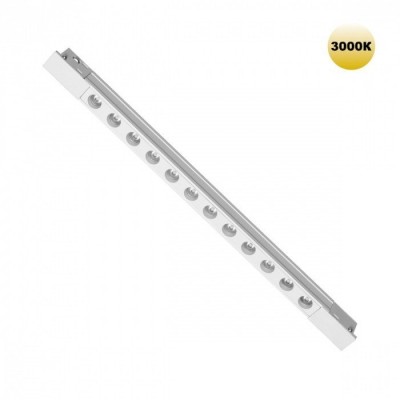 Трековый светильник для низковольт. шинопровода арт.135179-135180 IP20 LED 12W 48V 3000K 580Лм Novotech FLUM 359510