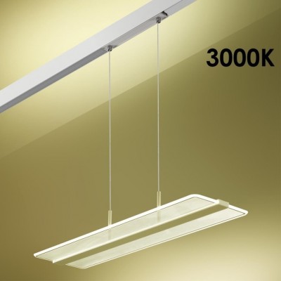 Трековый светильник для низк.шинопровода диммир. со сменой цв.т-ры. LED 30W 48V FLUM 358993 SHINO