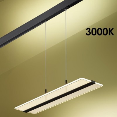 Трековый светильник для низк.шинопровода диммир. со сменой цв.т-ры. LED 30W 48V FLUM 358994 SHINO