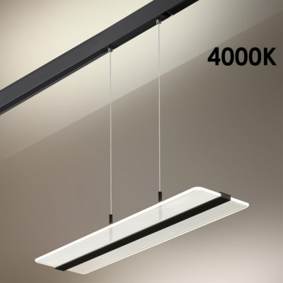 Трековый светильник для низк.шинопровода диммир. со сменой цв.т-ры. LED 30W 48V FLUM 358994 SHINO