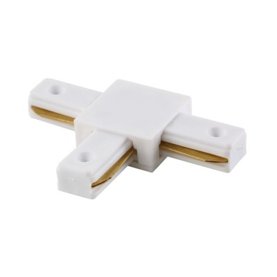 Соединитель T-образный (однофазный) Crystal Lux CLT 0.11 CLT 0.211 03 WH