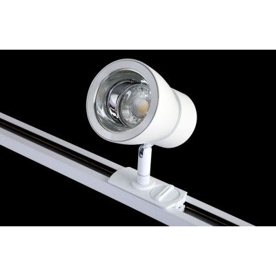 Светильник трековый однофазный Crystal Lux CLT 0.31 009 WH-CH