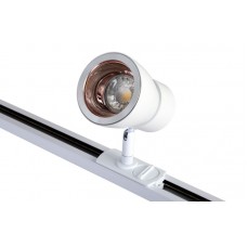 Светильник трековый однофазный Crystal Lux CLT 0.31 009 WH-GO