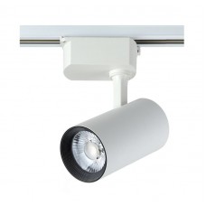 Трековый однофазный светильник Crystal Lux CLT 0.31 006 20W WH