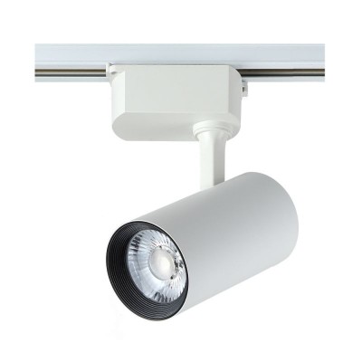 Трековый однофазный светильник Crystal Lux CLT 0.31 006 20W WH