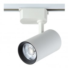 Трековый однофазный светильник Crystal Lux CLT 0.31 006 30W WH