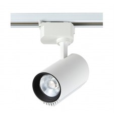Трековый однофазный светильник Crystal Lux CLT 0.31 007 10W WH