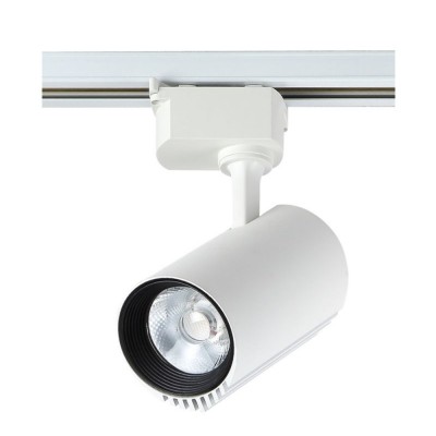 Трековый однофазный светильник Crystal Lux CLT 0.31 007 20W WH