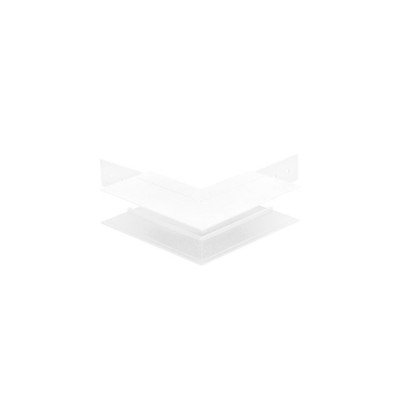 Внешний соединитель угловой для накладного магнитного шинопровода Crystal Lux CLT 0.213 03 WH
